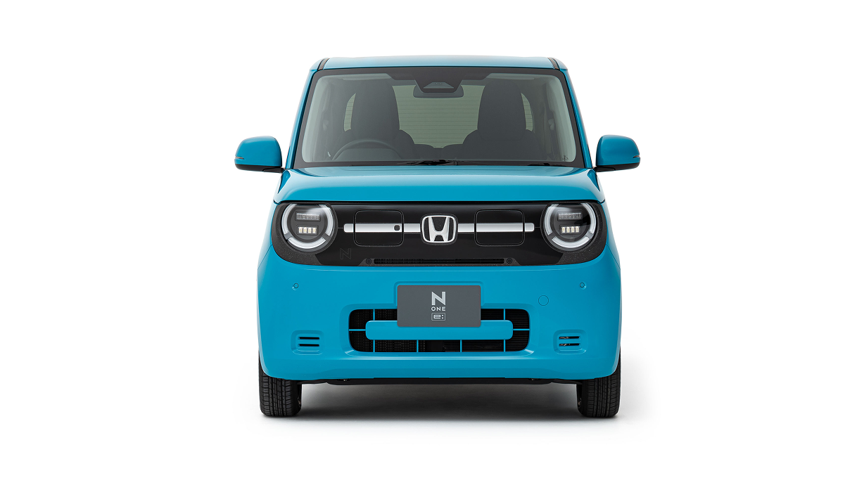 Honda ON特別パッケージを装着したN-ONE e:の正面画像